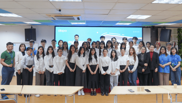 [Sapo Tour] Trải nghiệm tham quan thực tế của sinh viên trường Đại Học Thăng Long tại văn phòng Sapo Hà Nội
