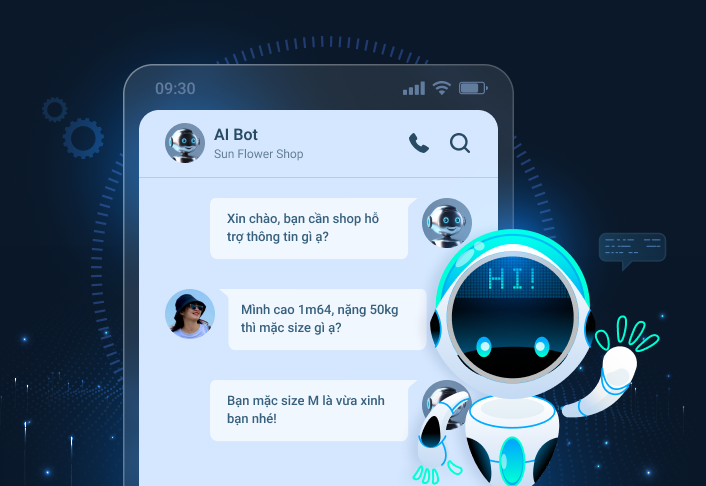 Chatbot AI thông minh, phản hồi chính xác 24/7