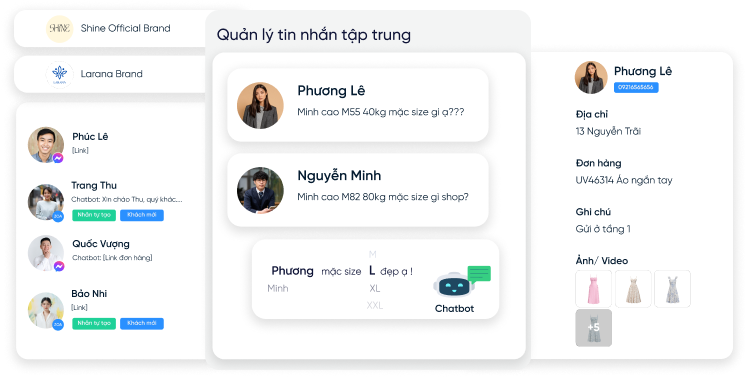 Quản lý comment, inbox tập trung