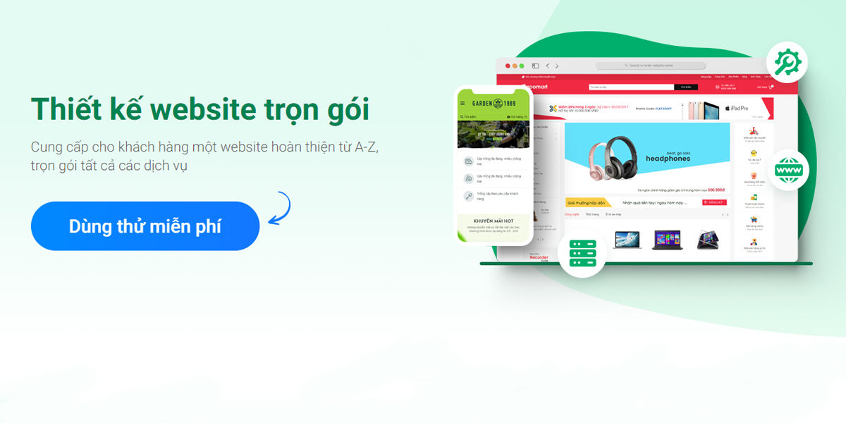 Website Trọn Gói - Sự Lựa Chọn Hoàn Hảo Cho Doanh Nghiệp!