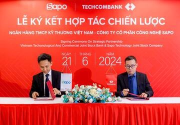 Sapo Việt Nam "bắt tay" Techcombank giải bài toán tài chính số