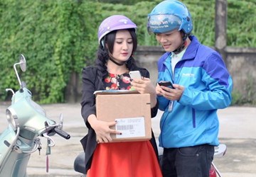 Phần mềm quản lý bán hàng Sapo sẽ có khả năng định vị được shipper