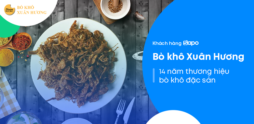 Bò khô Xuân Hương - 14 năm thương hiệu bò khô đặc sản