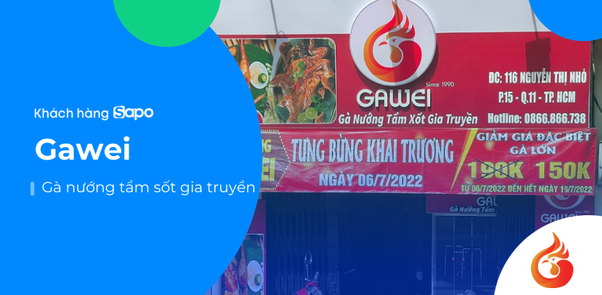 Gawei - Gà nướng tẩm sốt gia truyền