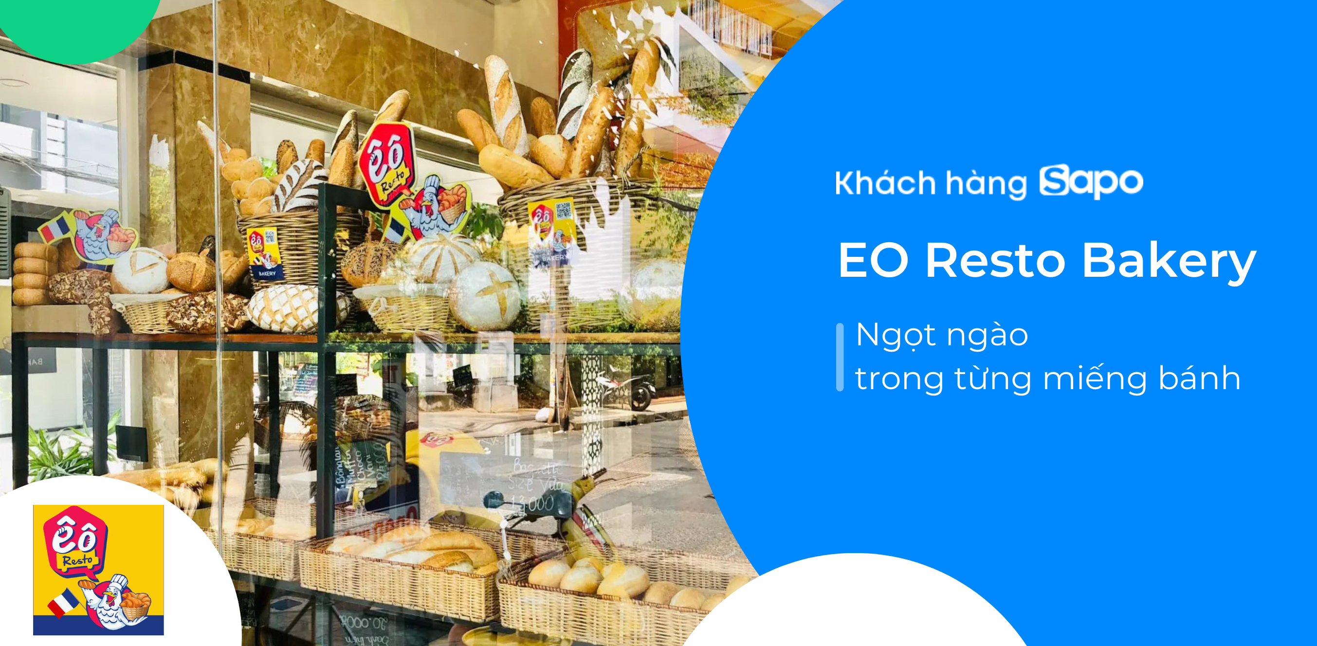 EO Resto Bakery - Ngọt ngào trong từng miếng bánh