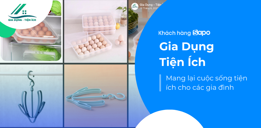 Gia Dụng - Tiện Ích - Mang Lại Cuộc Sống Tiện Ích Cho Các Gia Đình