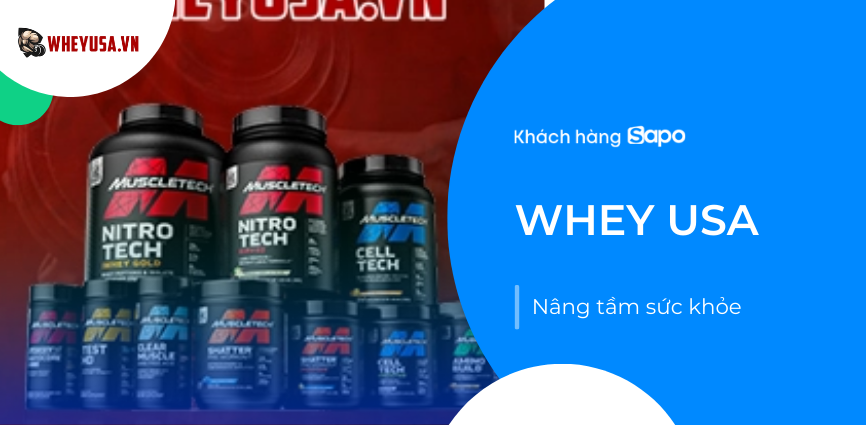 Whey USA - Nâng tầm sức khỏe 