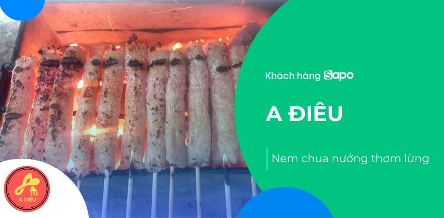 A Điêu - Nem chua nướng thơm lừng