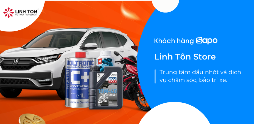 Linh Tôn Store - Trung tâm dầu nhớt và dịch vụ chăm sóc, bảo trì xe. 