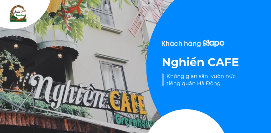 Nghiền CAFE - Không gian sân vườn nức tiếng quận Hà Đông