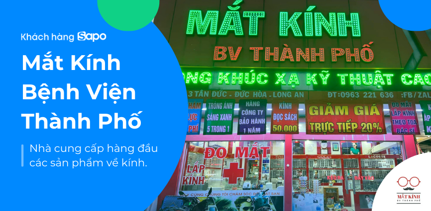 Mắt Kính Bệnh Viện Thành Phố - Nhà cung cấp hàng đầu về kính.