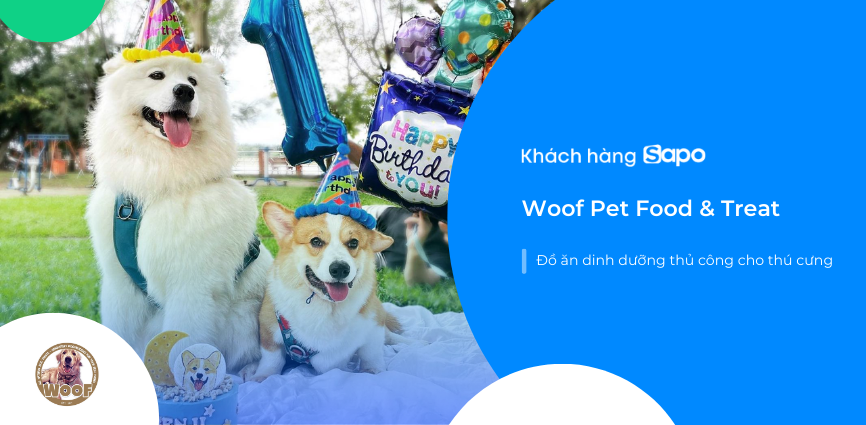 Woof Pet Food & Treat - Đồ ăn dinh dưỡng thủ công cho thú cưng