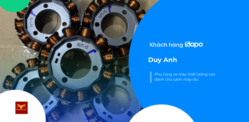 Duy Anh - Phụ tùng xe máy chất lượng cao dành cho cánh mày râu