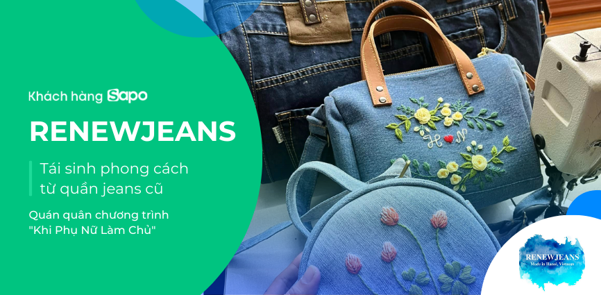 RENEWJEANS - Tái sinh phong cách từ quần jeans cũ