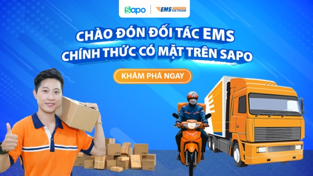 Chào đón đối tác EMS chính thức có mặt trên Sapo