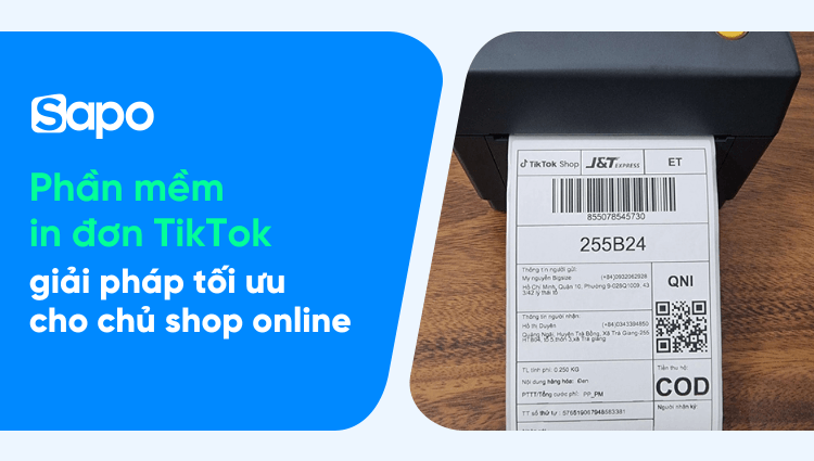 Phần mềm in đơn TikTok - giải pháp tối ưu cho chủ shop online