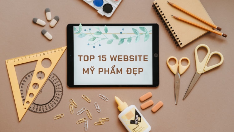 Top 15 giao diện website mỹ phẩm đẹp và thu hút được dùng nhiều nhất tại Sapo Web